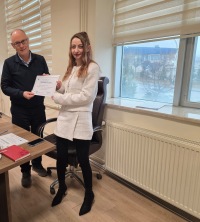 2025 Yılı Kalite Çalışmalarına Katkı Sağlayan Birim Kalite Komisyonu Üyelerine Teşekkür Belgesi Takdim Edildi